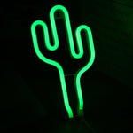 Lampada decorativa a sospensione a LED al neon Luce notturna calda