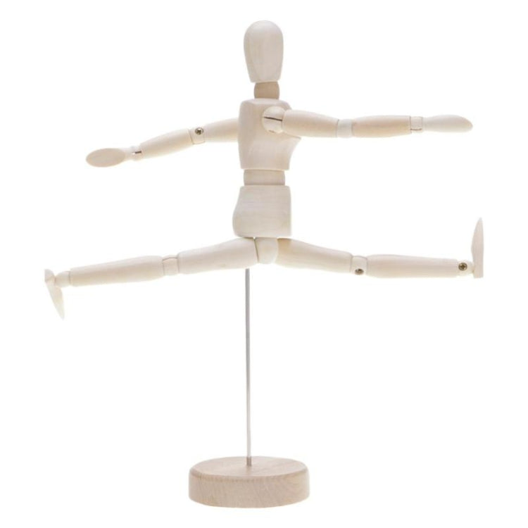 Marionetta in legno giocattolo umanoide arte schizzo modello bambola congiunta, 4.5 Inch, 5.5 Inch, 8 Inch, 12 Inch, 16 Inch