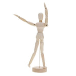 Marionetta in legno giocattolo umanoide arte schizzo modello bambola congiunta, 4.5 Inch, 5.5 Inch, 8 Inch, 12 Inch, 16 Inch