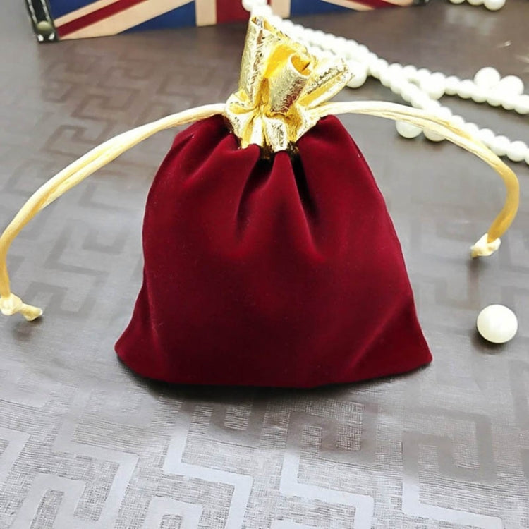 Borsa in velluto da 10 pezzi Borsa per riporre gioielli Borsa per benedizione per le vacanze di Natale e Capodanno, 7x9cm, 10x12cm, 12x15cm