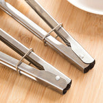 3 pezzi di clip per alimenti in acciaio inossidabile da 9 pollici per pane, clip per barbecue, strumenti per la cottura, Bread Barbecue Clip