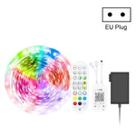 Tuta Bluetooth Smart Music Sound Control Striscia luminosa Non impermeabile 5050 RGB Striscia luminosa a LED con atmosfera colorata con telecomando a 24 tasti, 5M 150 LEDs, 5M 300 LEDs, 10M 300 LEDs, 10M 600 LEDs, 15M 450 LEDs, 15M 270 LEDs