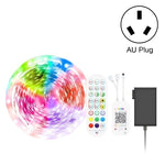 Tuta Bluetooth Smart Music Sound Control Striscia luminosa Non impermeabile 5050 RGB Striscia luminosa a LED con atmosfera colorata con telecomando a 24 tasti, 5M 150 LEDs, 5M 300 LEDs, 10M 300 LEDs, 10M 600 LEDs, 15M 450 LEDs, 15M 270 LEDs