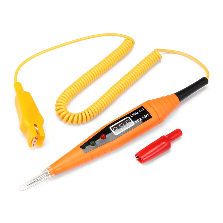 Riparazione automatica del circuito Display digitale penna per test linea di riparazione penna per test di induzione penna per test per auto luce di prova 2.5-32V, Car Test Pen Test Light