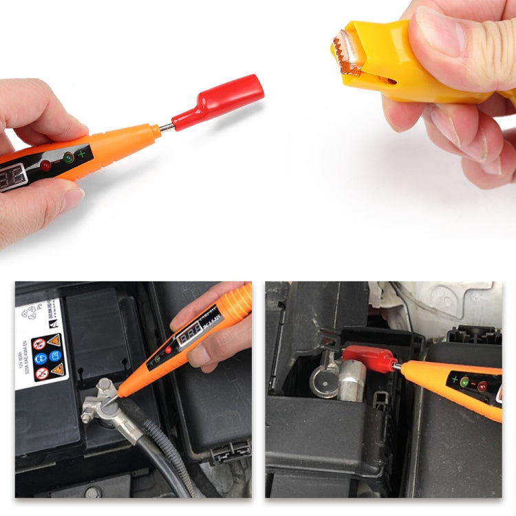 Riparazione automatica del circuito Display digitale penna per test linea di riparazione penna per test di induzione penna per test per auto luce di prova 2.5-32V, Car Test Pen Test Light