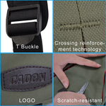 Borsa impermeabile a tracolla per fotocamera DSLR CADeN K1 con copertura antipioggia