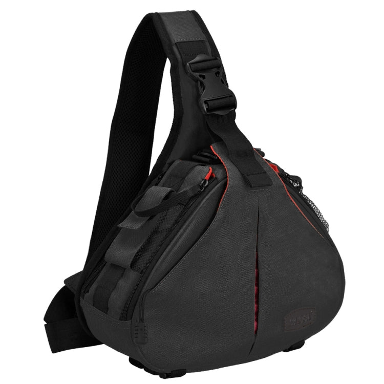 Borsa impermeabile a tracolla per fotocamera DSLR CADeN K1 con copertura antipioggia