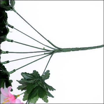 Fiore artificiale appeso a parete fiore di giglio cesto di fiori decorazioni per feste