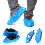 Copriscarpe da esterno spesso in plastica monouso CPE Rainy Day da 100 pezzi, 3g, 1.5g