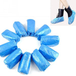 Copriscarpe da esterno spesso in plastica monouso CPE Rainy Day da 100 pezzi, 3g, 1.5g