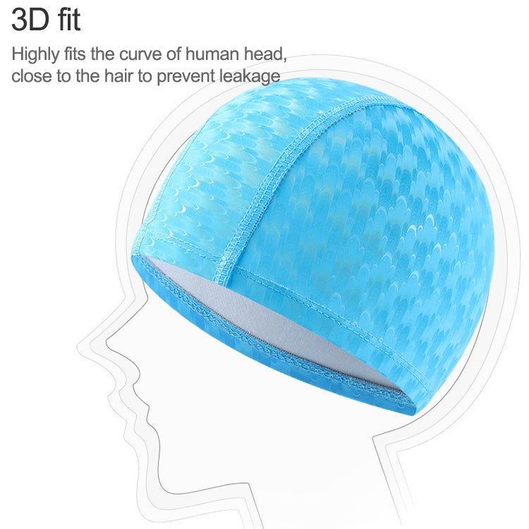 Cuffia da nuoto paraorecchie comoda impermeabile in PU a mezzaluna per adulti, Adult Swimming Cap(Silver Grey), Adult Swimming Cap(Dark Blue), Adult Swimming Cap(Pink), Adult Swimming Cap(Black), Adult Swimming Cap(Sky)