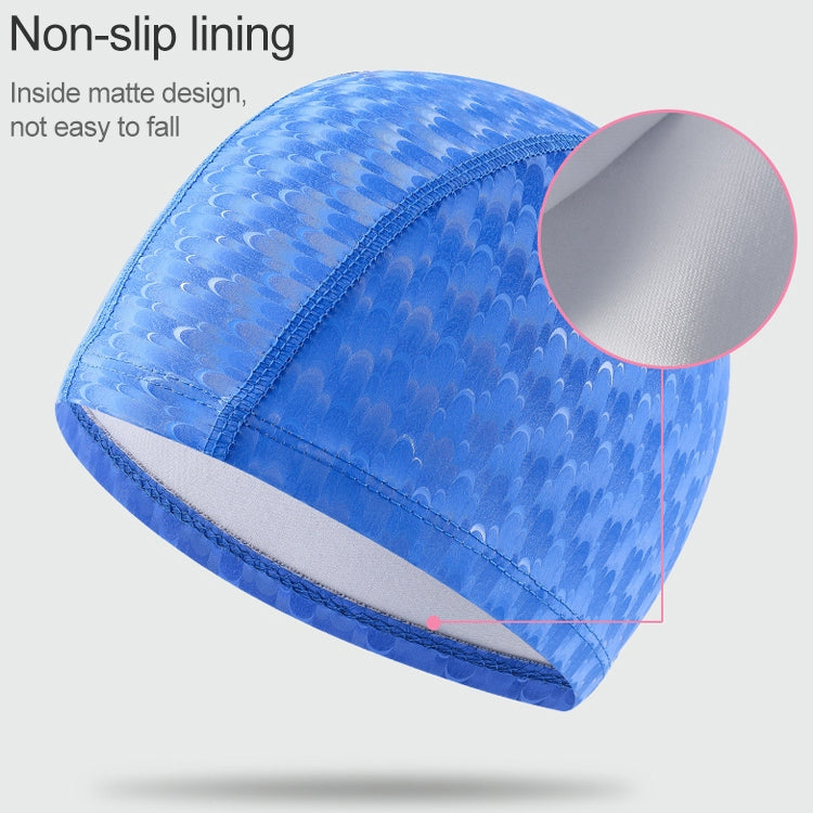 Cuffia da nuoto paraorecchie comoda impermeabile in PU a mezzaluna per adulti, Adult Swimming Cap(Silver Grey), Adult Swimming Cap(Dark Blue), Adult Swimming Cap(Pink), Adult Swimming Cap(Black), Adult Swimming Cap(Sky)
