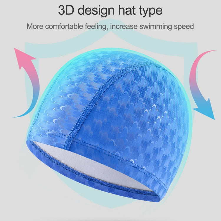 Cuffia da nuoto paraorecchie comoda impermeabile in PU a mezzaluna per adulti, Adult Swimming Cap(Silver Grey), Adult Swimming Cap(Dark Blue), Adult Swimming Cap(Pink), Adult Swimming Cap(Black), Adult Swimming Cap(Sky)