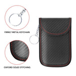 2 pezzi di protezione antimagnetica per chiave auto RFID, borsa per cellulare, set di schermatura, tasca per cellulare, 2 PCS 13 x 8.5cm