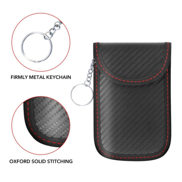 2 pezzi di protezione antimagnetica per chiave auto RFID, borsa per cellulare, set di schermatura, tasca per cellulare, 2 PCS 13 x 8.5cm
