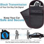 2 pezzi di protezione antimagnetica per chiave auto RFID, borsa per cellulare, set di schermatura, tasca per cellulare, 2 PCS 13 x 8.5cm