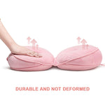 Sedile multifunzionale in memory foam a doppio comfort Sedile con sollevamento dell'anca Bellissimo cuscino in lattice di testa