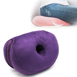Sedile multifunzionale in memory foam a doppio comfort Sedile con sollevamento dell'anca Bellissimo cuscino in lattice di testa