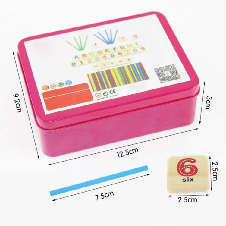 Strumenti matematici per l'apprendimento precoce Montessori Stick digitale Sussidi didattici per bambini nella scuola materna