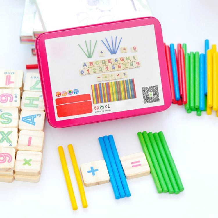 Strumenti matematici per l'apprendimento precoce Montessori Stick digitale Sussidi didattici per bambini nella scuola materna