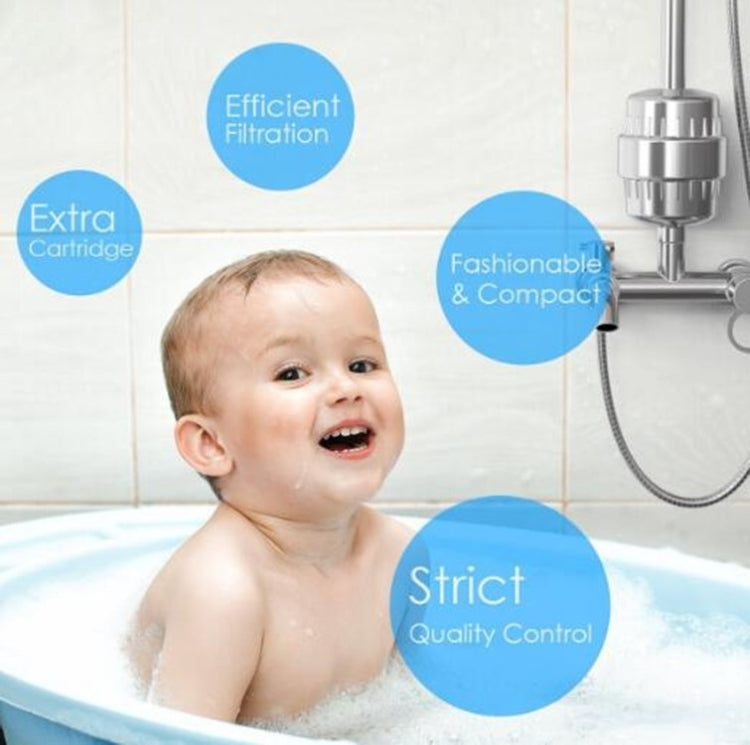 Set doccia con acqua purificatore filtro acqua di balneazione filtro per doccia da bagno a 10-15 strati di carbone attivo, Activated Carbon Filter