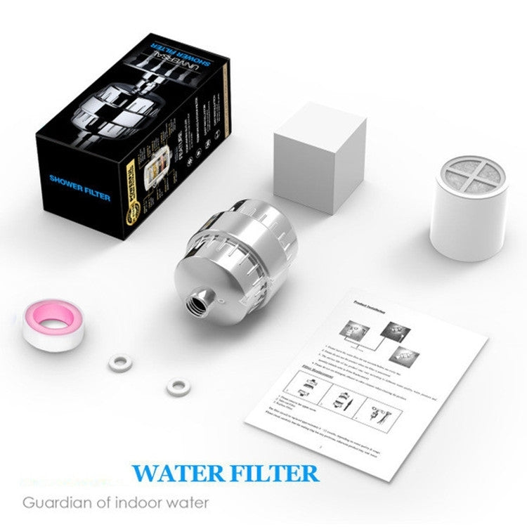 Set doccia con acqua purificatore filtro acqua di balneazione filtro per doccia da bagno a 10-15 strati di carbone attivo, Activated Carbon Filter