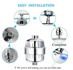 Set doccia con acqua purificatore filtro acqua di balneazione filtro per doccia da bagno a 10-15 strati di carbone attivo, Activated Carbon Filter