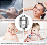Set doccia con acqua purificatore filtro acqua di balneazione filtro per doccia da bagno a 10-15 strati di carbone attivo, Activated Carbon Filter