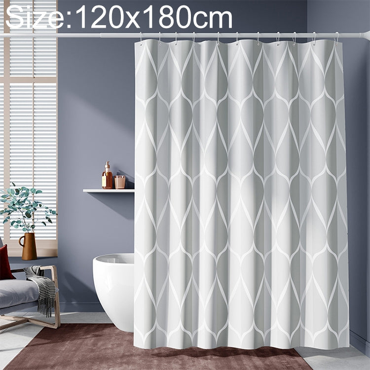 Tenda da doccia Impermeabile Bagno Tende da bagno geometriche grigio chiaro, 80x180cm, 80x200cm, 100x180cm, 100x200cm, 120x180cm, 120x200cm, 150x180cm, 150x200cm, 180x180cm, 180x200cm, 200x180cm, 200x200cm, 220x200cm, 240x200cm, 260x200cm, 280x200cm   ...