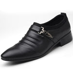 Set da uomo scarpe eleganti da lavoro Scarpe oxford a punta in pelle PU, 38, 39, 40, 41