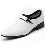 Set da uomo scarpe eleganti da lavoro Scarpe oxford a punta in pelle PU, 38, 39, 40, 41
