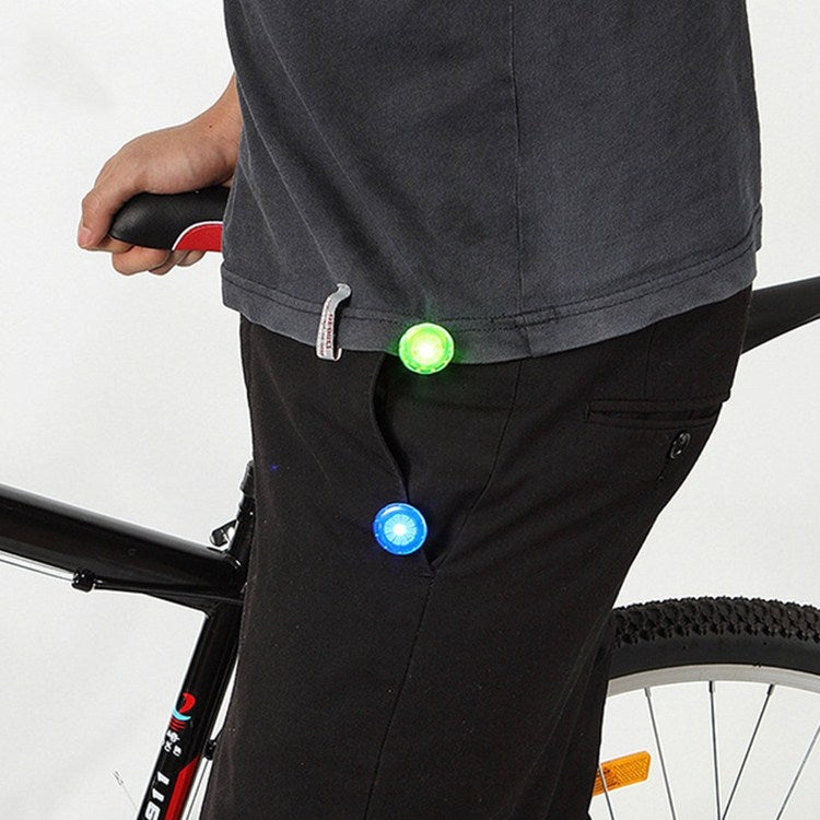 10 pezzi di luce per clip per scarpe LED mini luce per clip per esterni luce di avvertimento per la corsa notturna, Warning Light, 10 PCS