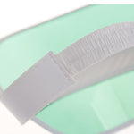 Visiera per cappello da sole trasparente da esterno in PVC da 2 pezzi per uomo/donna