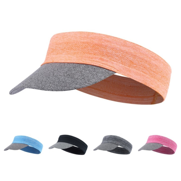 Cappello a cilindro traspirante a prova di sole pieghevole per sport all'aria aperta, assorbente del sudore, 2 pezzi