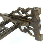 Porta pennelli cinesi in legno con rubinetto sospeso, 6 accessori per calligrafia a 12 pin sospesi, Hanging Faucet