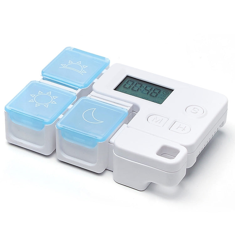 Scatole di medicinali per promemoria elettronico di temporizzazione portatile intelligente in plastica