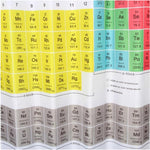 Tavola periodica della doccia Tenda da doccia in poliestere stampato antimuffa impermeabile, Shower Curtain, Size: 180x180cm