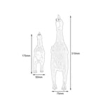 Giocattolo vocale in silicone con pollo urlante per animali 16cm