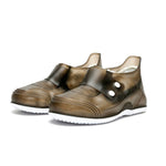 Copriscarpe con punta bassa Stivali da pioggia impermeabili con fibbia ribaltabile per uomo e donna, fondo spesso antiscivolo, Taglia:, 36/37, 38/39, 40/41, 42/43, 44/45
