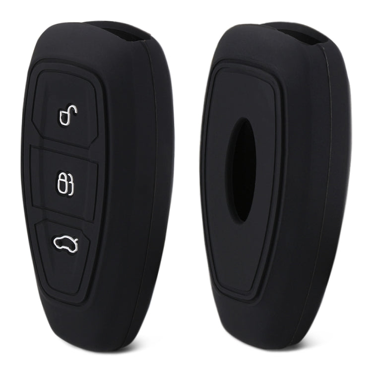 Cover chiave auto in silicone per Ford Kuga Focus 3 4 Ecosport Fiesta, For Ford Kuga Focus