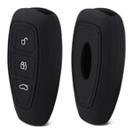 Cover chiave auto in silicone per Ford Kuga Focus 3 4 Ecosport Fiesta, For Ford Kuga Focus