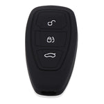 Cover chiave auto in silicone per Ford Kuga Focus 3 4 Ecosport Fiesta, For Ford Kuga Focus