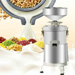 Raffinatore per uso domestico in acciaio inossidabile Separazione dei liquami di grande capacità Macchina per tofu al latte di soia macinata fresca, spina CN, 100/1100W, 125/1500W, 130/1800W, 150/2200W