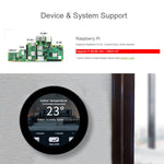 Display touch rotondo DSI 3,4" 800x800 IPS 10 punti