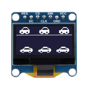 Modulo display OLED Waveshare da 0,96 pollici, risoluzione 128×64, comunicazione SPI/I2C, 0.96 inch OLED (C Yellow Blue), 0.96 inch OLED (D White), 0.96 inch OLED (E Blue)