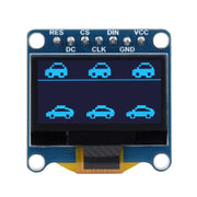 Modulo display OLED Waveshare da 0,96 pollici, risoluzione 128×64, comunicazione SPI/I2C, 0.96 inch OLED (C Yellow Blue), 0.96 inch OLED (D White), 0.96 inch OLED (E Blue)