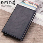 Borsa magnetica RFID Pacchetto carta di credito pop-up automatico in alluminio multifunzionale