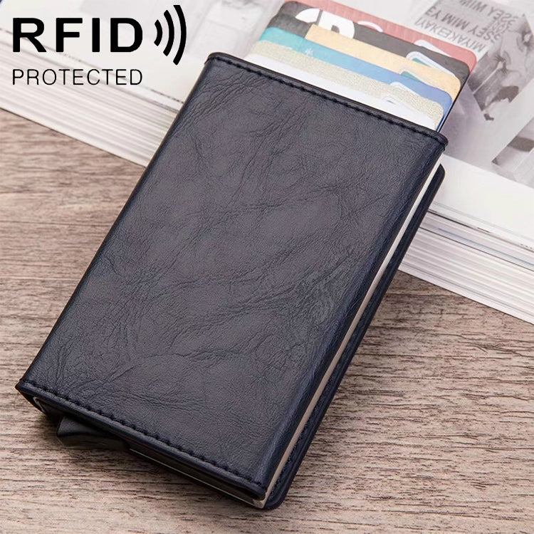 Borsa magnetica RFID Pacchetto carta di credito pop-up automatico in alluminio multifunzionale