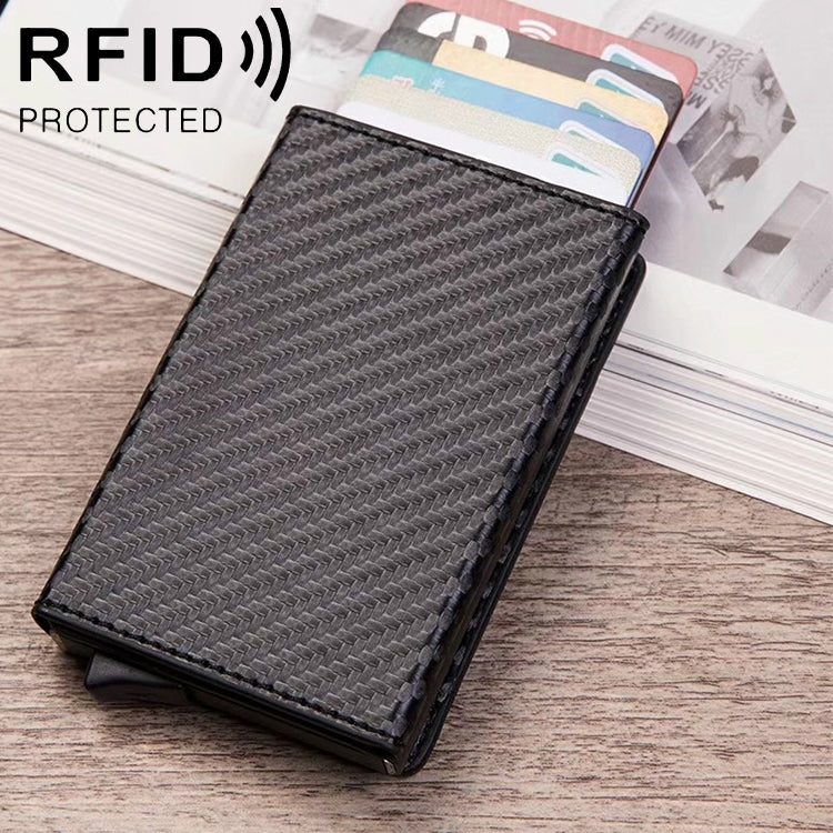Borsa magnetica RFID Pacchetto carta di credito pop-up automatico in alluminio multifunzionale
