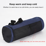 Set di tazze isolanti per borsa dell'acqua calda, copertura protettiva, borsa per tazza da viaggio per picnic all'aperto, 1.1 - 2L